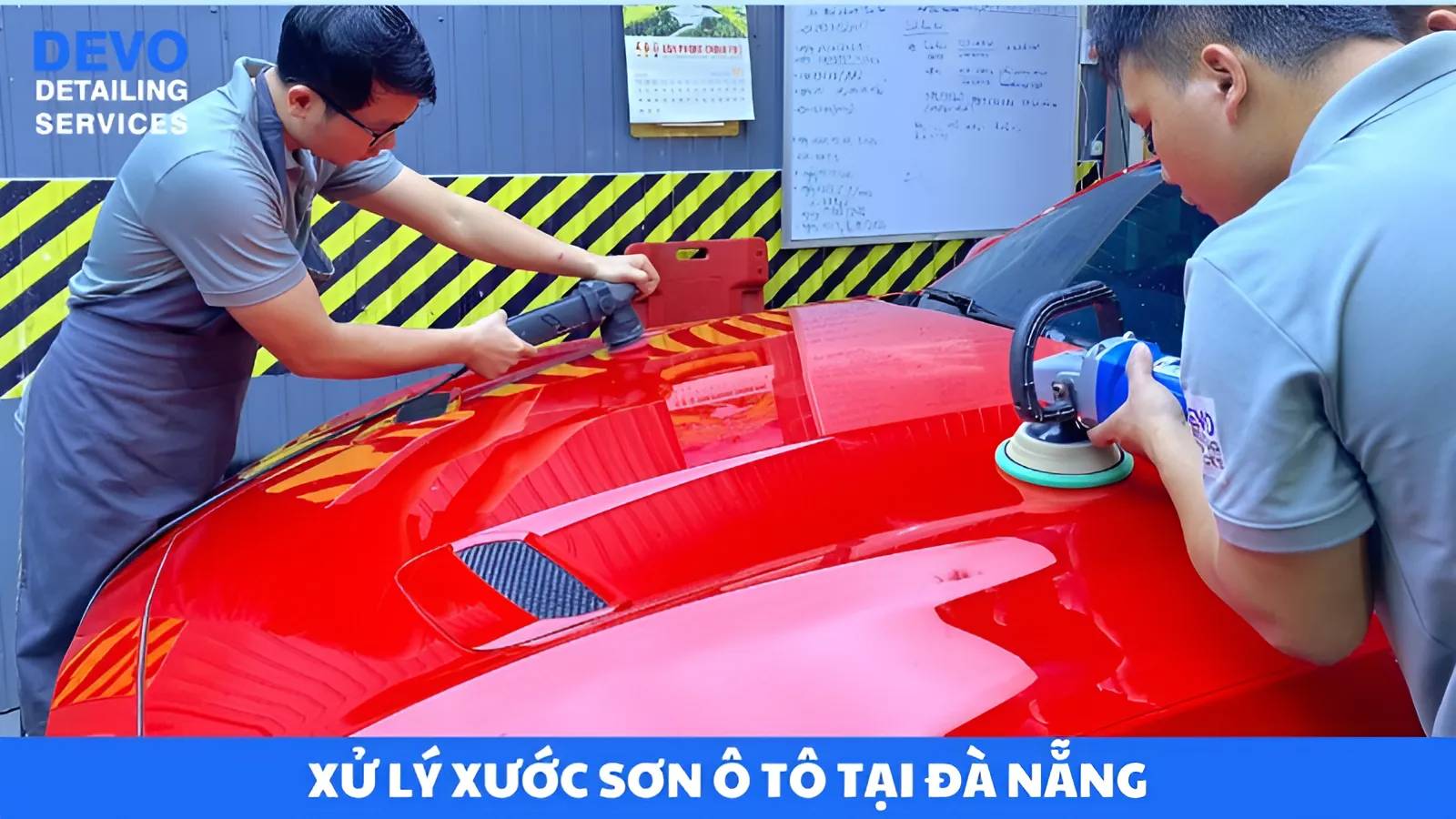 xử lý xước sơn ô tô tại đà nẵng