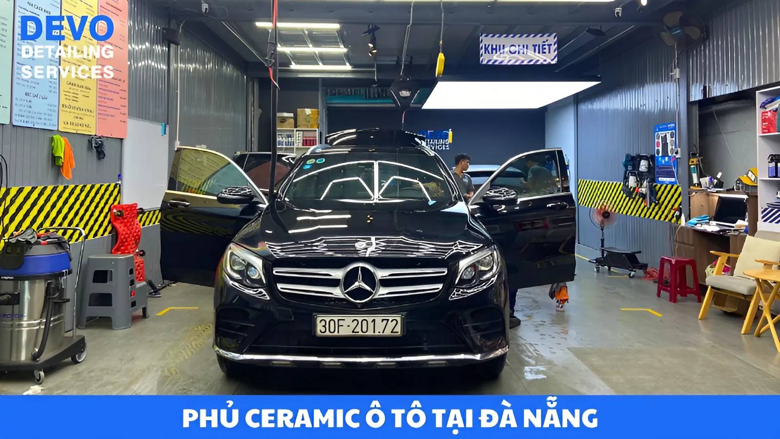 phủ ceramic ô tô tại đà nẵng